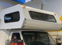 Travel trailer wall repair